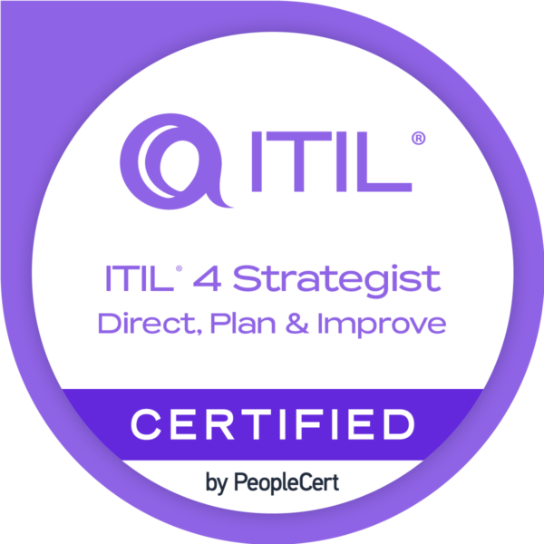 ITIL 4 Strategist Direct Plan Improve Agilizing