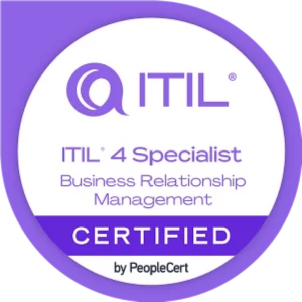 ITIL4 Specialist_Business Relationship Management_PeopleCert